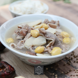 Pig Tripe with Ginko & Pepper Soup